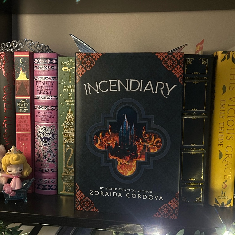Owlcrate edition of Incendiary by Zoraida Córdova